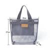Travel Beach Bag Tote Bag with Mesh Pockets Outdoor Swimmer Toiletry Bag Organizer Packing Cube Carry on Bag for Vacation