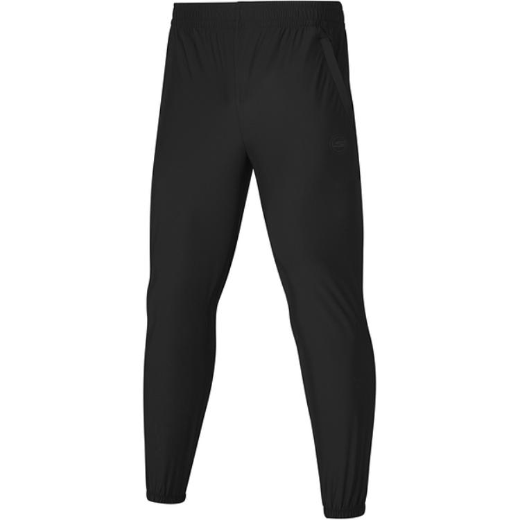 Skechers Comfortable Soft Versatile Knitted Sports Pants Men bottoms Carbon-Black P324M032-0018 L