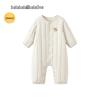 Balabala Baby Embroidered Long-Sleeve Romper