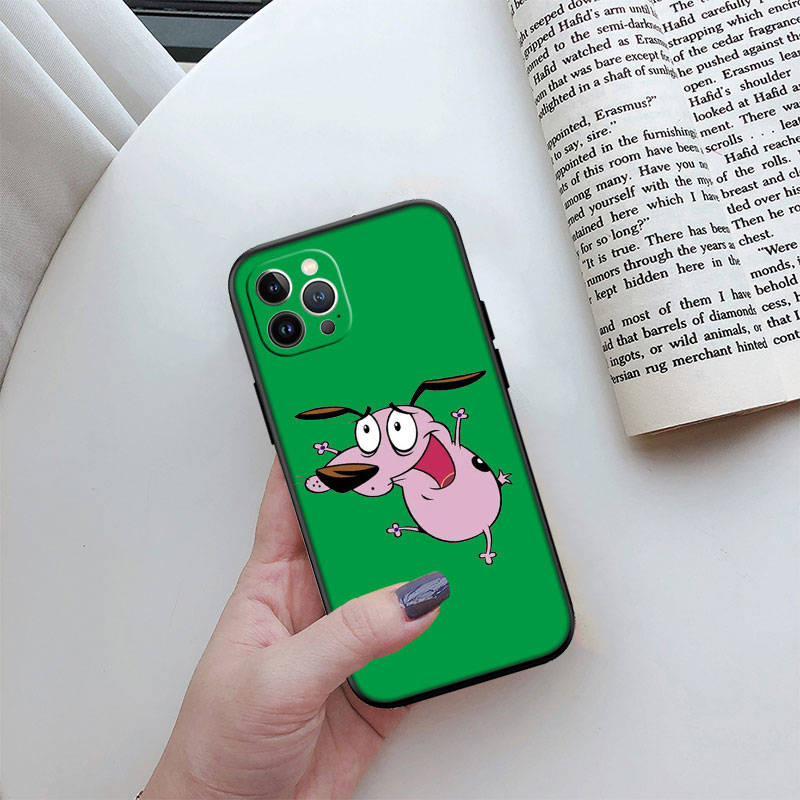 

IR5 Courage Cowardly Dog Case for Samsung A06 A35 A25 A24 A15 A05S A05 M55 M35 M15 A02 A12 A13 A10 A16 A20 A30 A22 A31 A32 A33 A42 A50 Samsung A32 5G шкіра буйвола