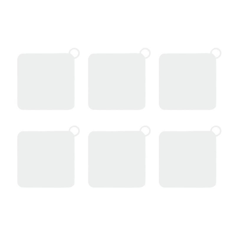 

6PC Silicone Sink Drain Cap Not Slip Handle Odor Prevention Leakproof Design Heat Tolerant Bath Tub Cover for House
