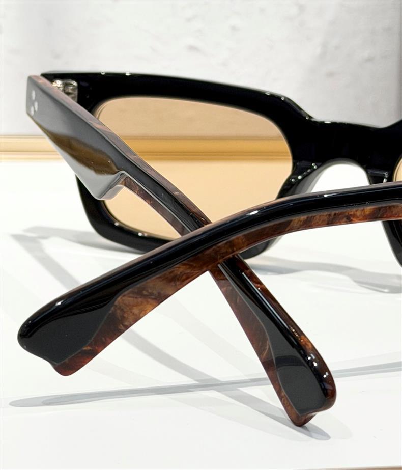CASABLANCA Unisex Photochromic Handmade Acetate Sunglasses - Fashionable for Vacation, Party, or Casual Wear.