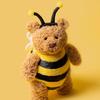 Barcelona Bumblebee Costume Teddy Bear Plush Toy - Comfort Doll Birthday Gift