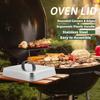 Obdélníkový kryt na restaurace, velikost S/M/L/XL, žáruvzdorný, na podlévání, teppanyaki