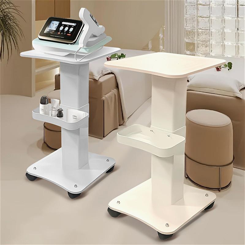 3 Tier Beauty Rolling Cart 360 Degree Rotating Professional Portable Barber Shop Rolling Trolley Beauty Cart For Beauty Salon