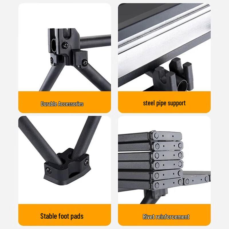 Quyoubang Portable Tactical Camping Roll-up Table