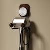 Suction Cup Hair Dryer Holder Wall Mounted Blow Dryer Hanger Removable Hair Dryer Hook for Space-Saving Bathroom