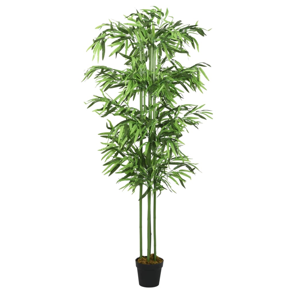 Vidaxl Artificial Bamboo, 864 Leaves, 180 Cm, Green