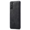 DG.MING For Samsung Galaxy S24 Case PU Leather Coated PC+TPU Phone Cover