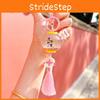 Dance Lion Jinnew Lantern Design Oil Filled Cartoon Keychain Pendant For Gift