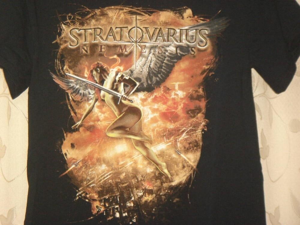Stratovarius 2013 tour Black Cotton All size S-5XL Gift For Fans T-shirt HO28 Unisex T-Shirt M
