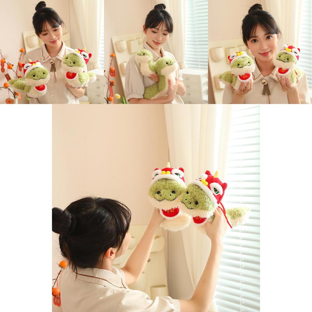 Adorable Snake Plush Toy 2025 Zodiac Year Lucky Gift Soft Cute Stuffed Animal