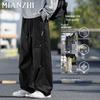 Men's American Style Loose Straight Cargo Pants