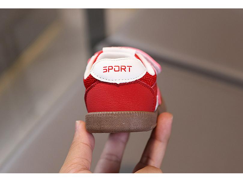 Infant Soft Sole Shoes for Walking - Breathable Mesh Toddler Sneakers for Boys, Perfect for Spring and Autumn.