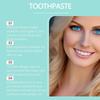 Fluoride free toothpaste 120g for bright teeth and fresh breath