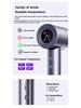 High-Speed Hair Dryer with Blue Light & Ionic Technology - Powerful, Gentle on Hair