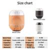 Muji Wood Grain Aroma Diffuser & Humidifier - Essential Oil Scent Lamp & Incense Burner, Customizable Gift.