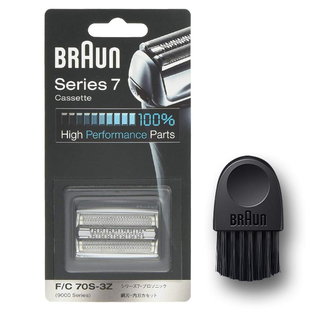 

Змінні леза Braun Old Series 7 Shaver Silver Оригінальна вартість щітки в комплекті [Оригінальний] F/C70S-3Z-b [100% ефективність] 1,5 року