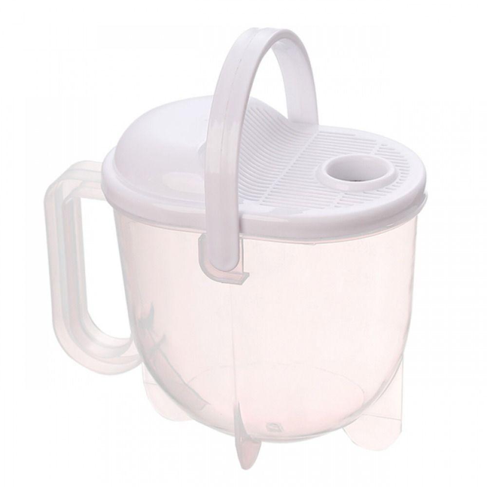 

Kitchen Tools Colander with Bowl Strainer Clean Machine Rice Washer Wash Rice Sieve Rice Device белый