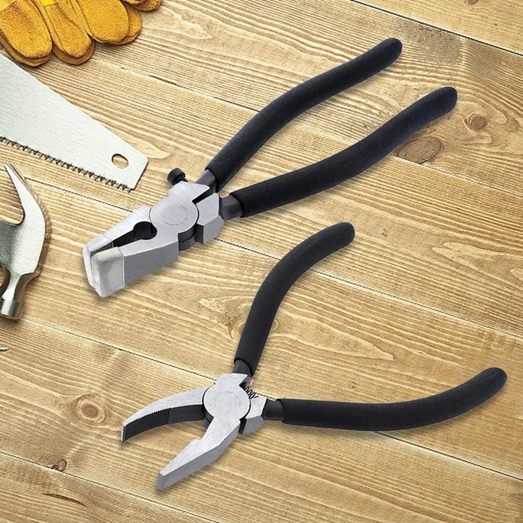 Glass Running Pliers Cutter Tool Nippers High Carbon Steel Breaking Cutting