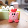 Adorable Pink Kirby Plush Keychain Soft Short Plush Bag Doll Clip