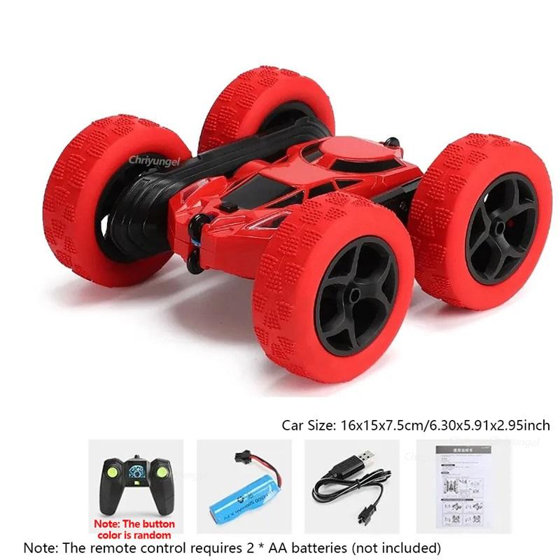 2.4Ghz Rc Stunt Car 360° Double Sided Flip Remote Control Drift Car Stunt Auto Vehicle All Terrain Toy Gift for Boys Girls