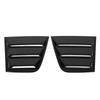 2pcs Black Side Window Louver Windshield Sun Shade Cover Car Adaptations Replacement for Dodge Charger 2015+