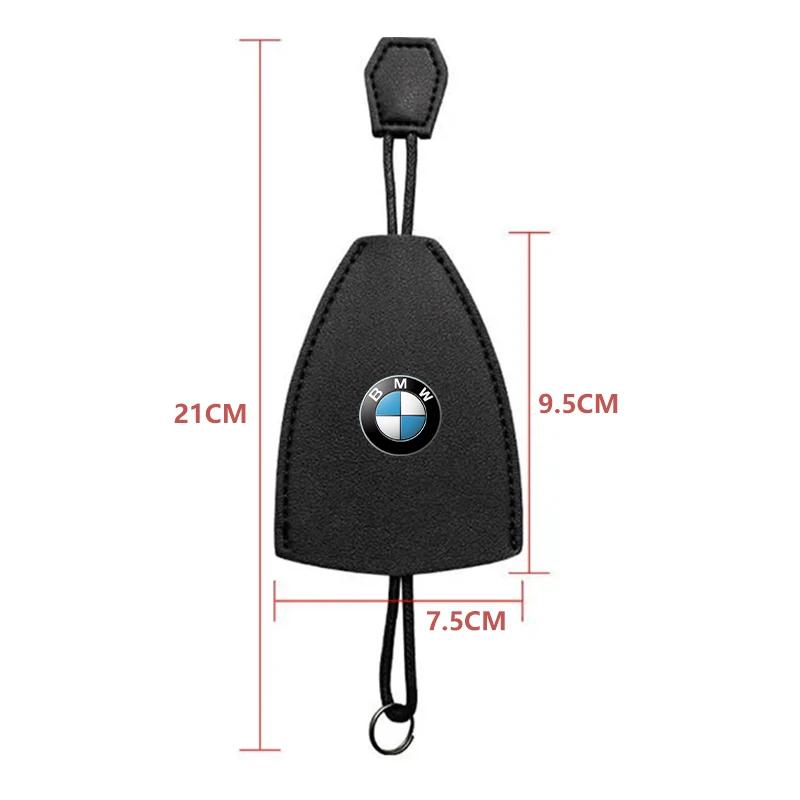 1Pcs Car Key Protection Shell Bag Car Key Case Cover Car Keychain For BMW M E34 E36 E60 E90 E46 E39 E70 F10 F20 F30 X5 X6 X1 M3