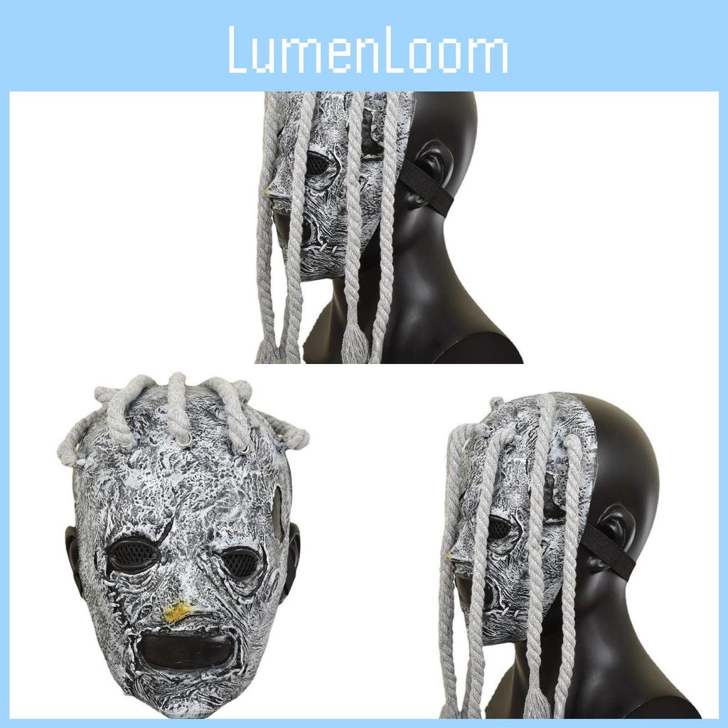 Slipknot Actieve Knoop Masker Met Latex Cosplay Voor Halloween En Feestvermaak