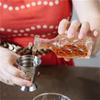 1PCS Measuring Cup Cocktail Shaker Stainless Steel Liquid Mini Espresso Shot Glass Silver Bar Kitchen Accessories