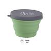 Large Capacity Outdoor Silicone Folding Kettle for Open Flame Boiling - Ideal Camping Cookware & Tableware