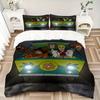 3pcs Scooby-Doo Duvet Cover Set - Machine Washable, Includes 1 Duvet Cover and 2 Pillowcases, No Core Included, All-Season Home Decor for Do