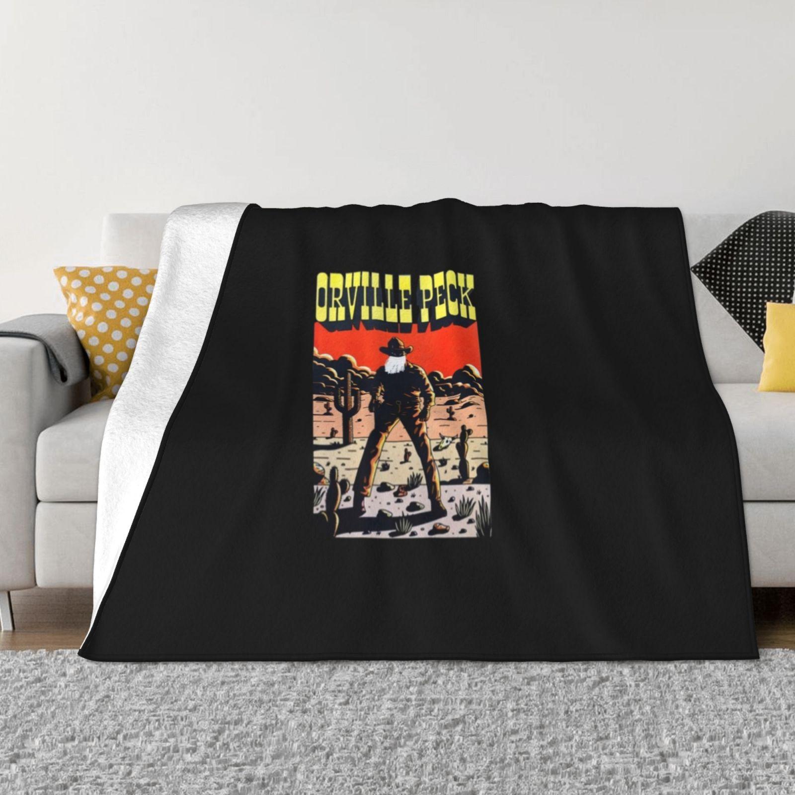 Orville Music Peck 2 Creative Design Light Thin Soft Flannel Blanket Orville Music Peck Daniel Pitout Bronco Show Dead Of Night 30x40in