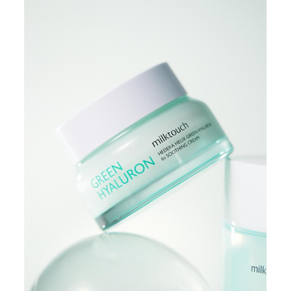 Milktouch 6 Seconds Moisture Cream Green Hyaluron 50g