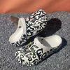 Cool Cartoon Graffiti Clogs – Unisex Couple Beach Sandals, Soft Sole Breathable Hollow Shoes