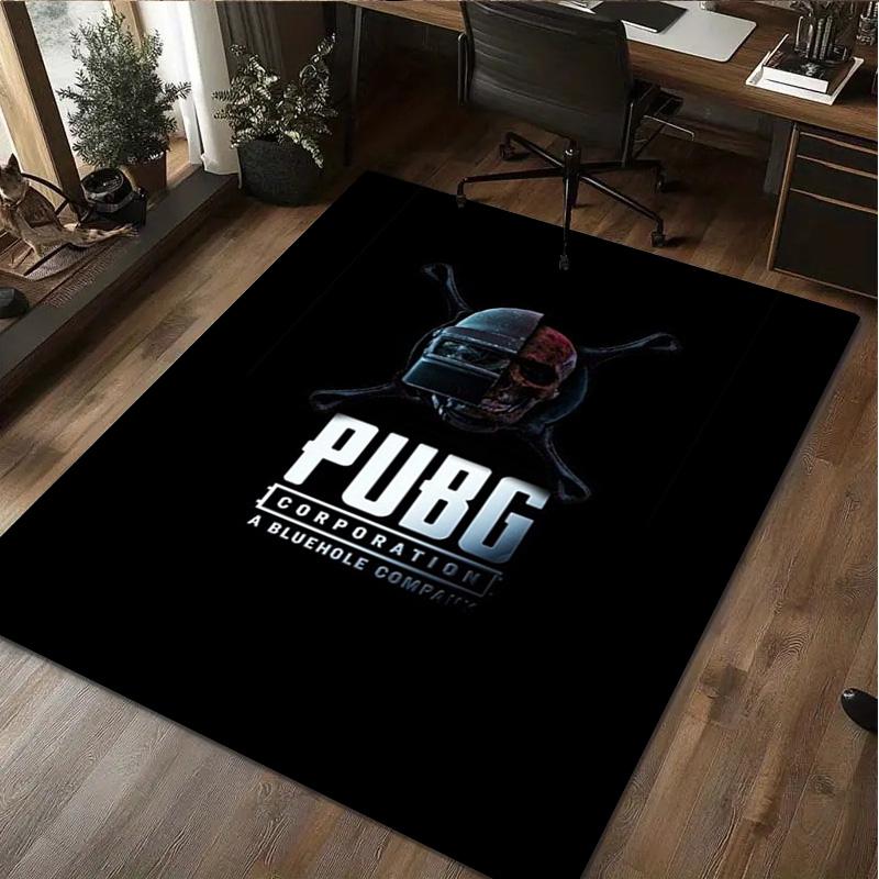 1Pc PUBG Print Rug - home decoration Carpet For Living Room Bedroom Flooring Computer Chair Area Rug
