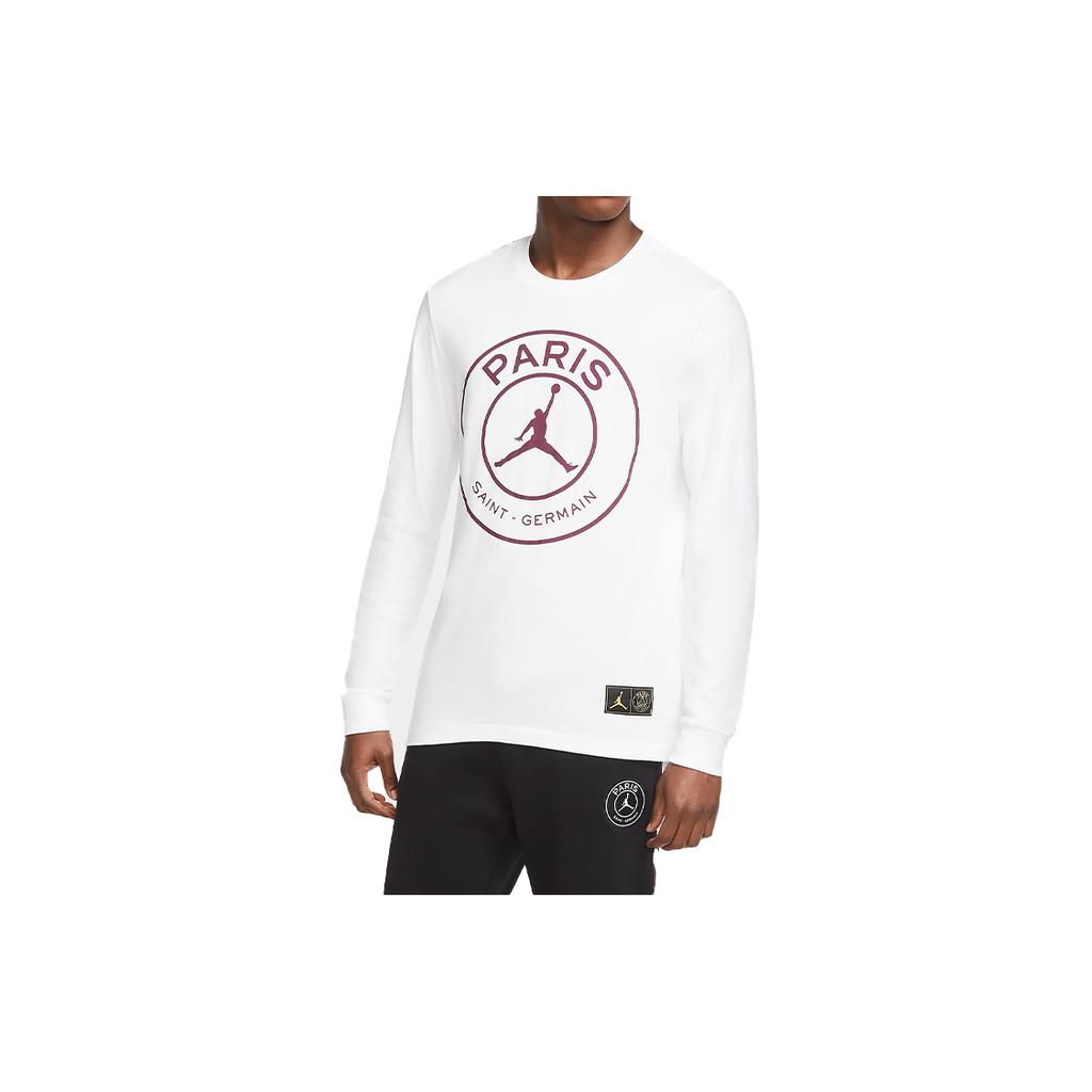 Jordan T Shirt Paris Saint Germain Men's White CK9782-100