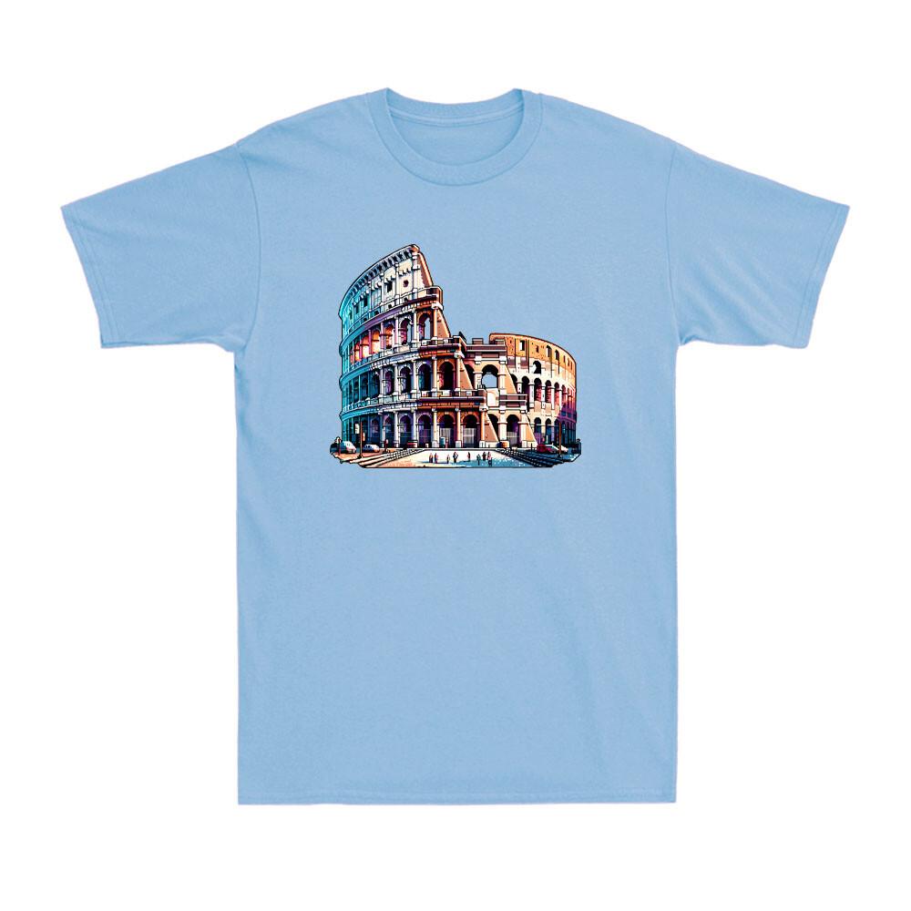 Italy Landmark Rome Italy Souvenir Italia Roma Colosseum Vintage Men s T-Shirt S