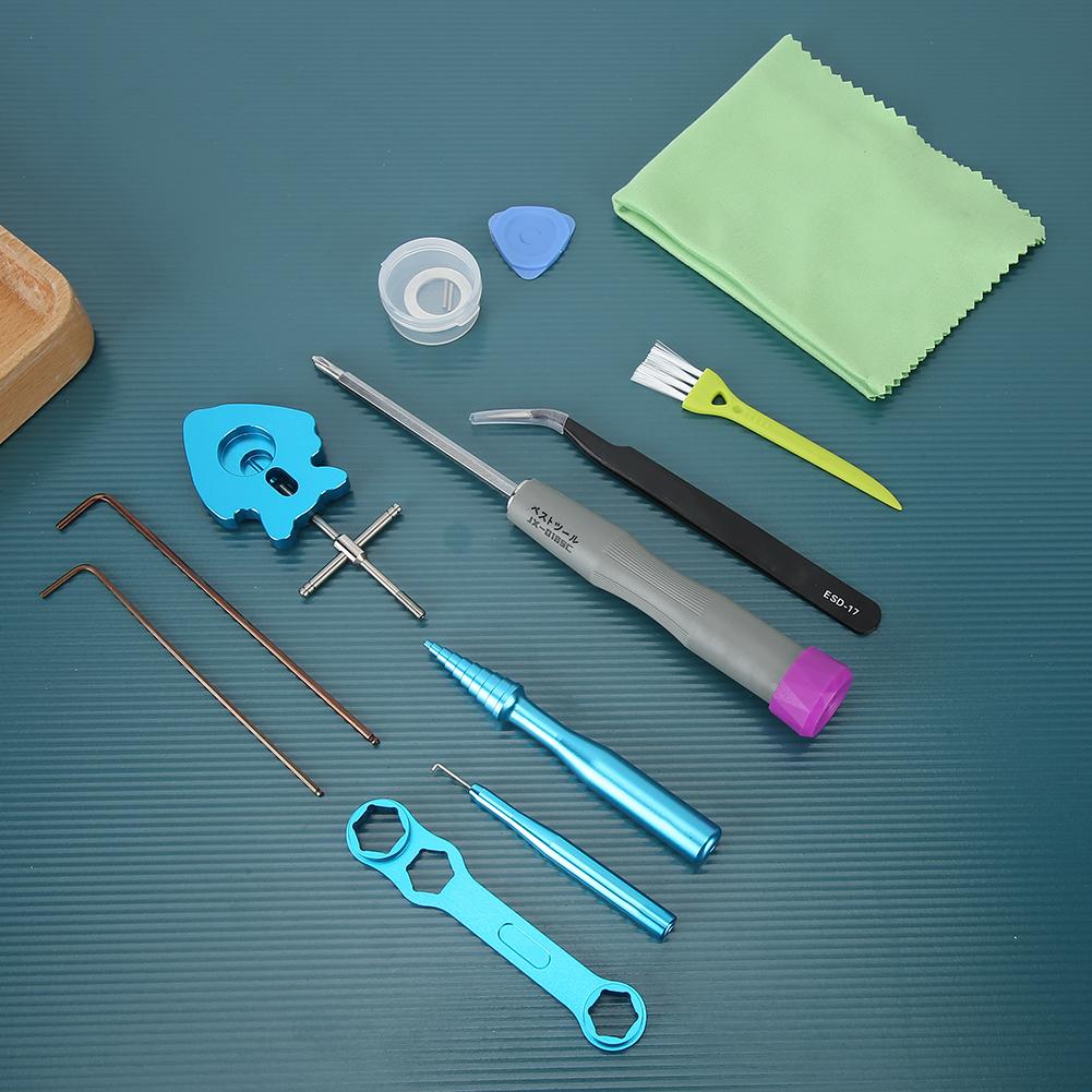 13PCS/SET Fishing Reel Baitcasting Wheel Repair Kit Maintenance DIY Remove Modified Set