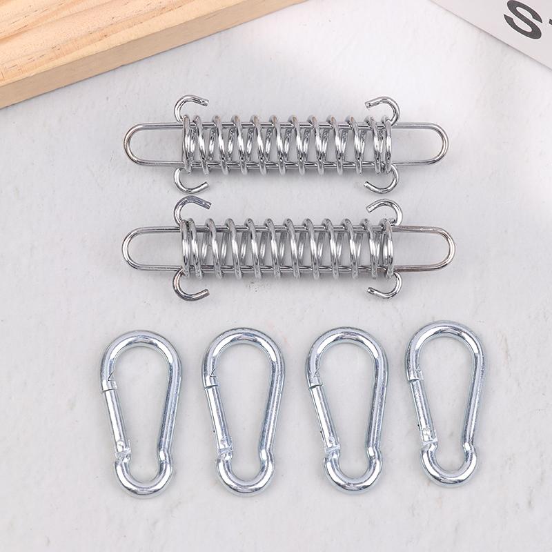 1/4/5 Conjuntos Tenda de Camping Corda de Vento Fivela de Mola Tensionador de Tenda Estacas de Deck ao Ar Livre com Clipes Mosquetão Tensionador de Toldo Gancho Fixo