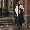 Solid Color Women Scarf Wool Blend Wool Bandana Fashion Triangle Scarf  Autumn Winter
