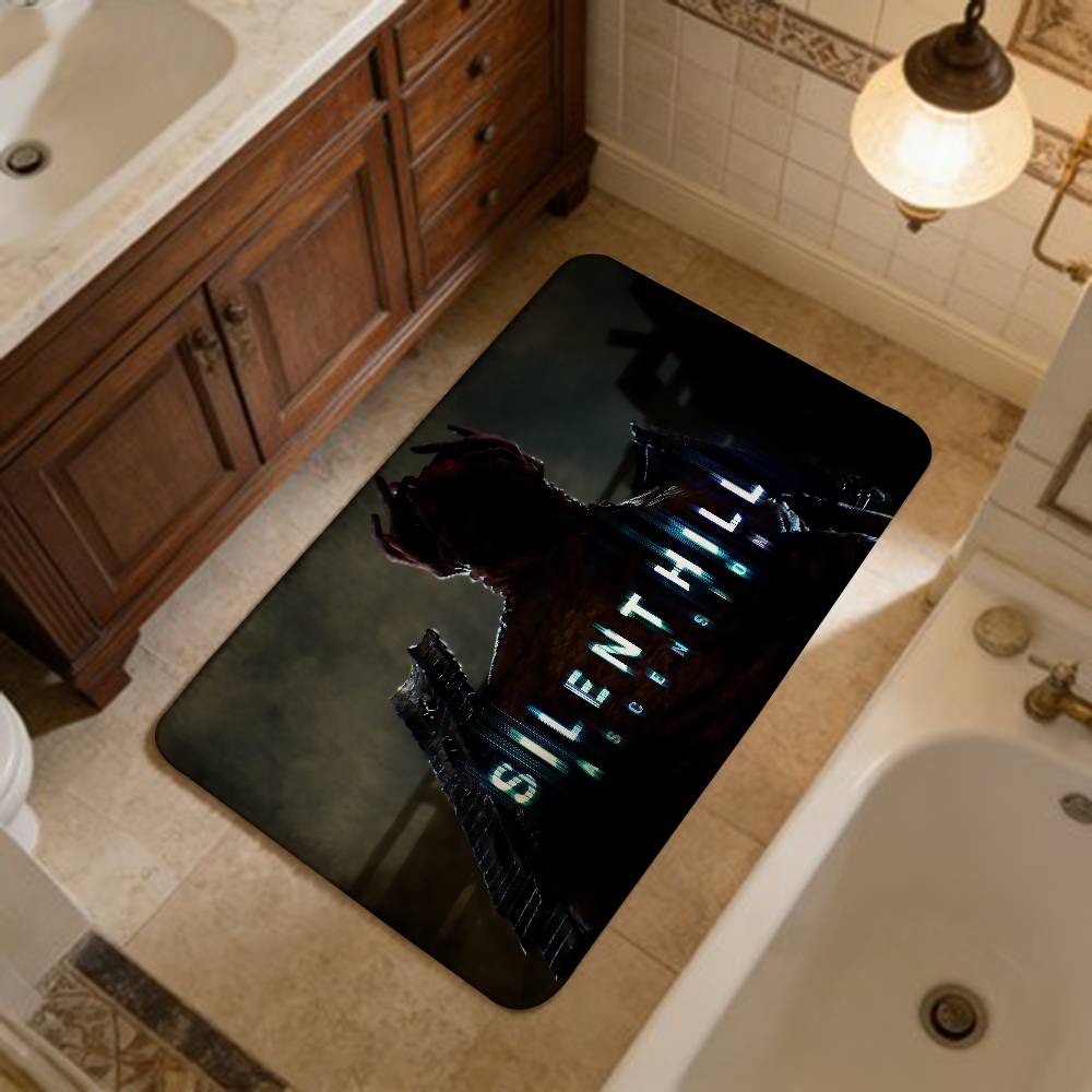 

Horror Game S-Silent H-Hill Room Mats Anti-slip Absorb Water Long Strip Cushion Bedroon Mat Household Carpets 40x60cm