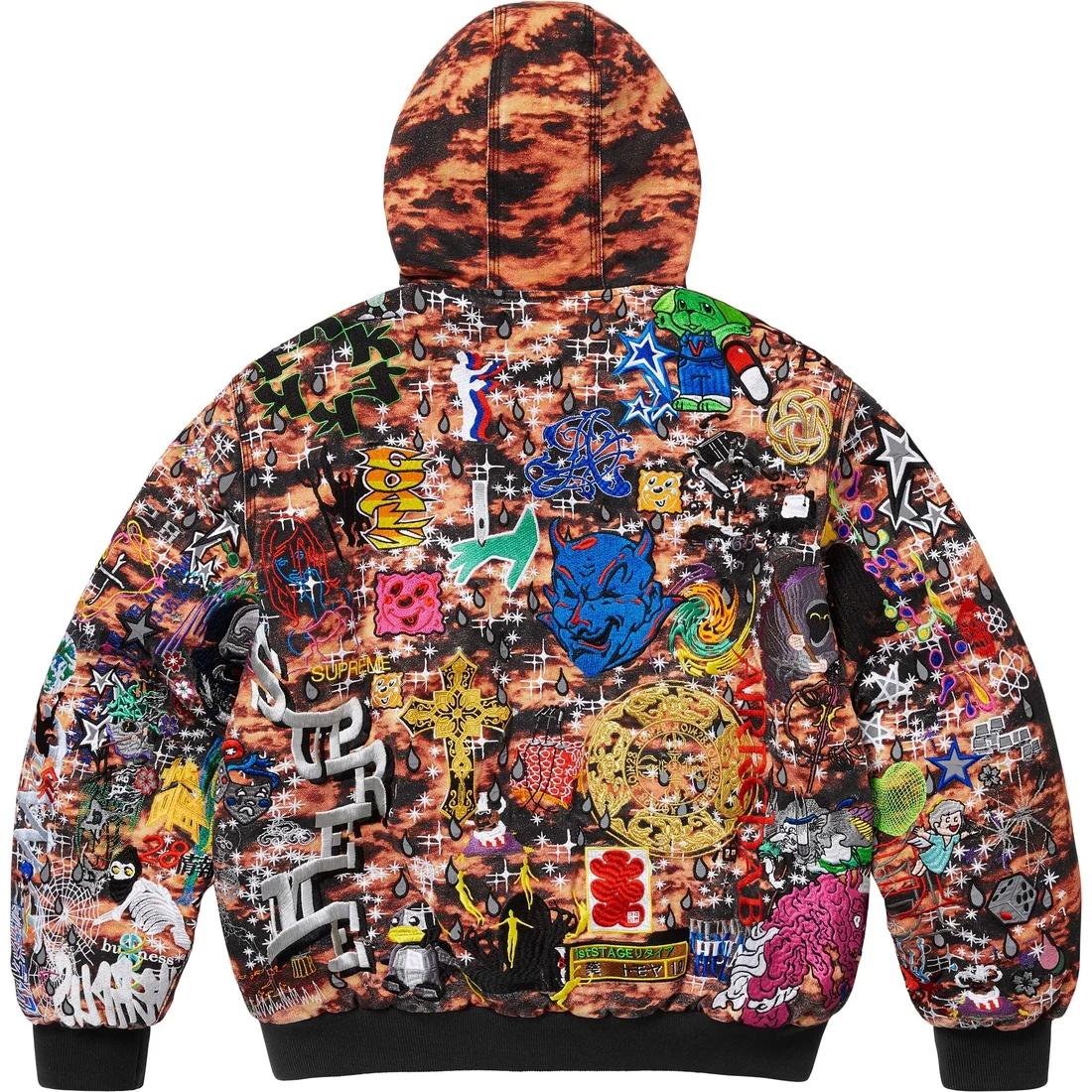 Supreme Aoi Embroidered Hooded Work Jacket