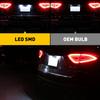 2Pcs For Fiat 500 Levante Maserati 2013- Number Plate 18LED License Light US