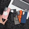 Applicable To Samsung S25 Mobile Phone Case, New Magnetic Lychee Pattern S23ultra Simple S24 Personalized Protective Case