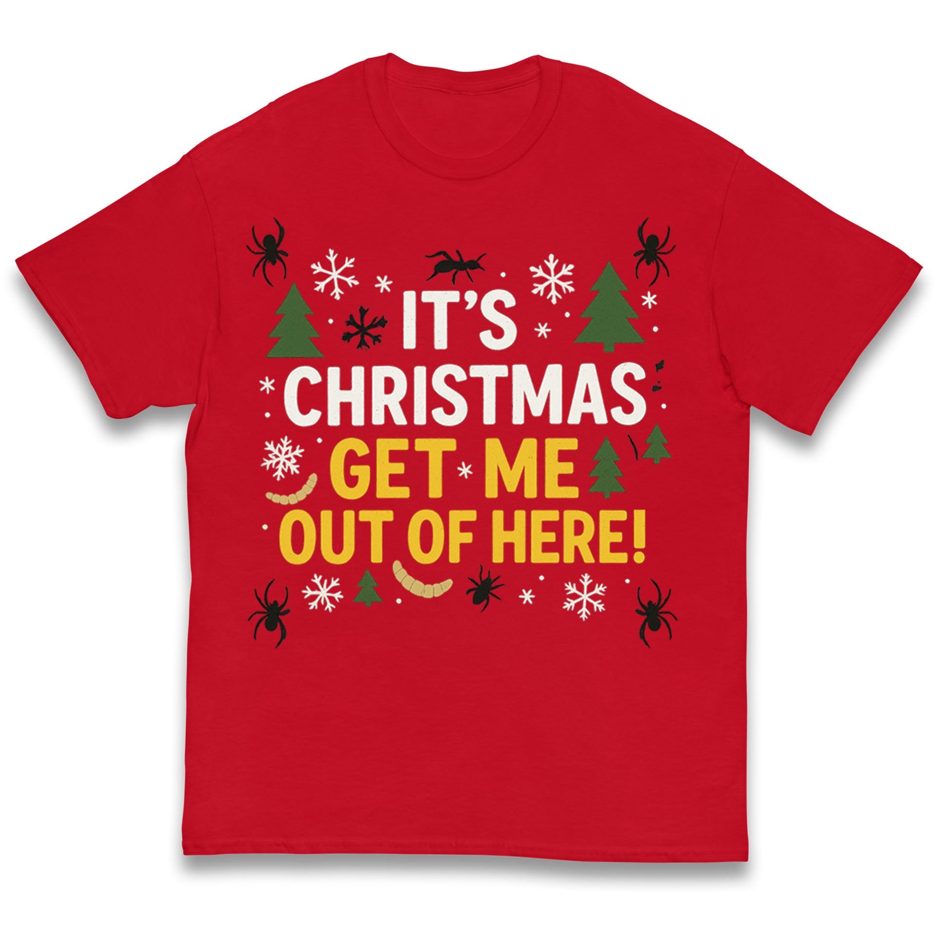 It’s Christmas Get Me Out Of Here I’m A Celebrity Christmas Kids T Shirt 160
