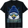 Vintage Cool Face Sea Hawk with Sunglasses Women Men T-Shirt
