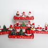 3Pcs Christmas Tree Scented Candle Handmade Santa Claus Cute Soy Wax Candles Snowman Wedding Candles Home Decoration Party Xmas