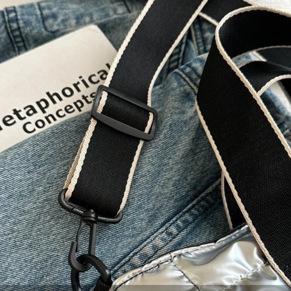 Leichte Schultertasche mit großem Fassungsvermögen, Winter-Stepp-Crossbody-Tasche für Damen