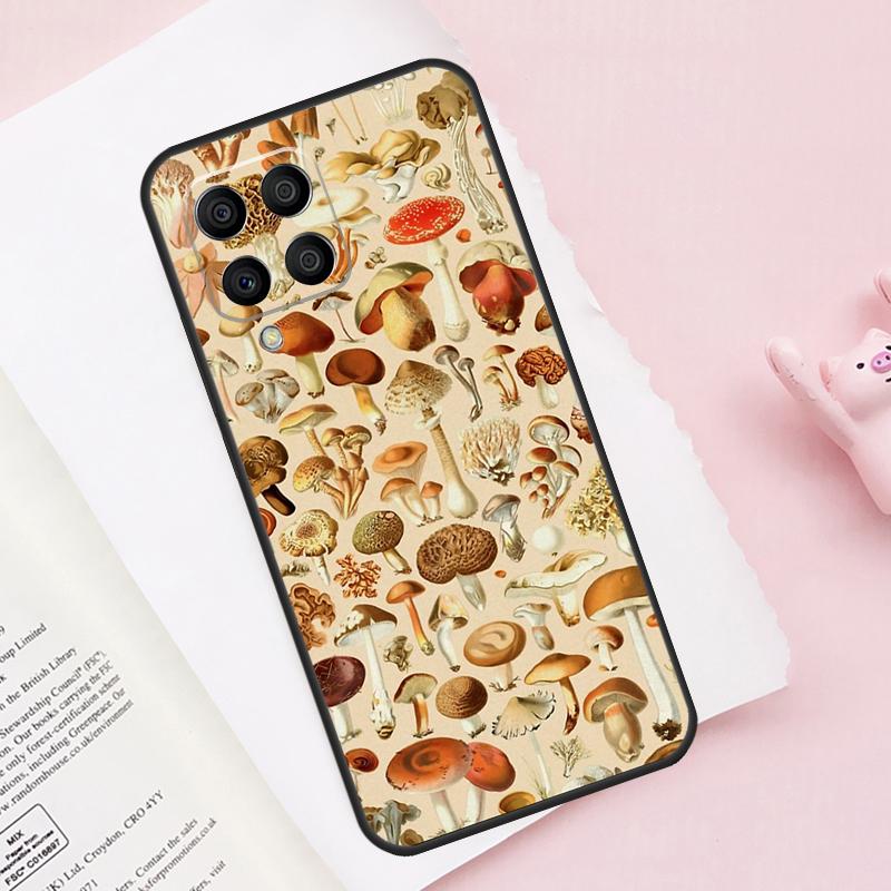 Wild Forest Mushroom For Samsung Galaxy M15 M55 M31 M51 M21 M11 M20 M13 M33 M53 M52 M32 M12 M34 M54 M14 Case